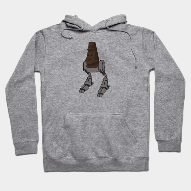 Easter Island Bot Hoodie by noodworth